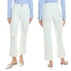 C/E by Current/Elliott Relaxed Cuffed Boyfriend Oblique Boyfriend Jean Size 30